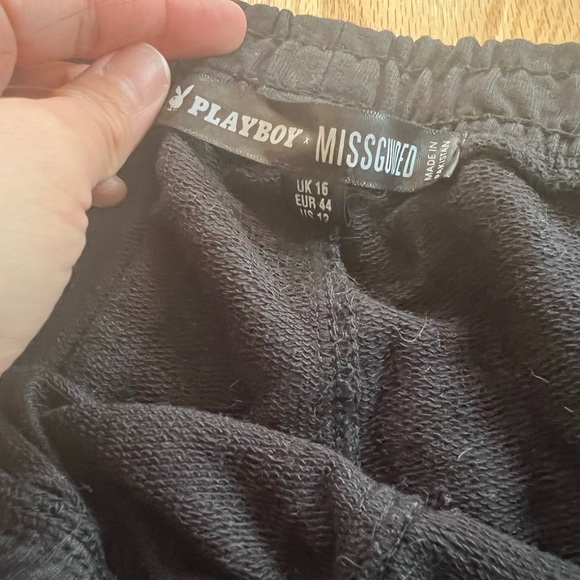Misguided x playboy joggers size 12 - Picture 3 of 4